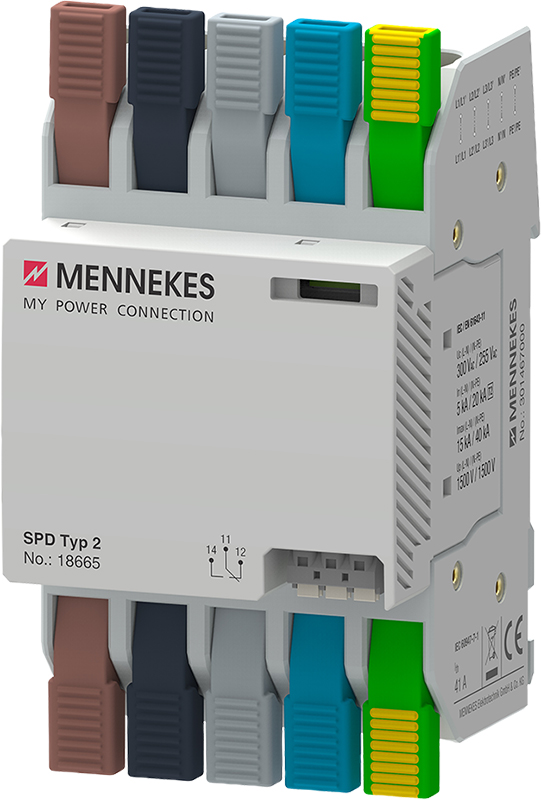 Mennekes AMTRON 4You 100/300 overspændingsbeskyttelse