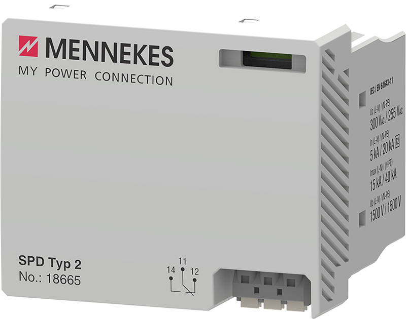Mennekes AMTRON 4Y/4B 500/700 overspændingsbeskyttelse