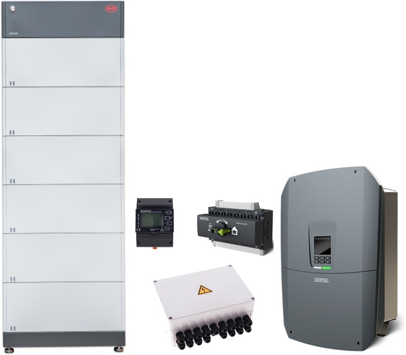 KOSTAL PLENTICORE S G3 (4,0 kW) + BYD 16.6 (HVM) Backup power functionality