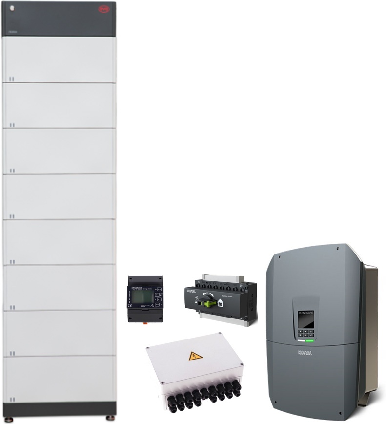 KOSTAL PLENTICORE S G3 (4,0 kW) + BYD 22.1 (HVM) Backup power functionality
