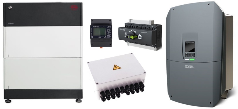 KOSTAL PLENTICORE S G3 (7,0 kW) + BYD 5.1 (HVS) Backup power functionality
