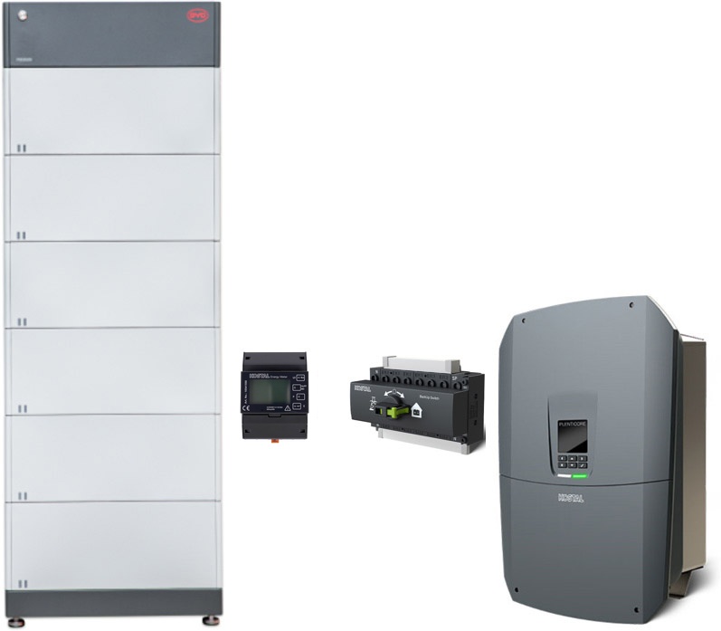 KOSTAL PLENTICORE M G3 (10,0 kW) + BYD 16.6 (HVM) Backup power functionality