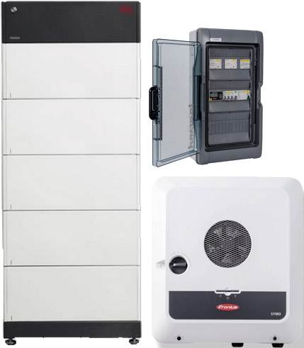 Fronius Symo Gen24 12.0 Plus with backup power + BYD 13.8 (HVM)