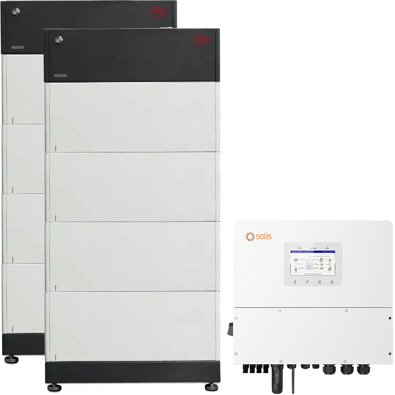 Solis S6 40kW 3Ph Hybrid Inverter + BYD 20.4 (HVS) with emergency power