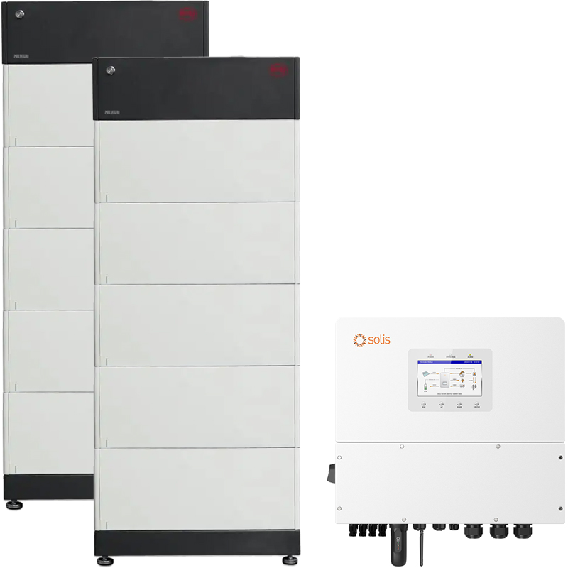 Solis S6 50kW 3Ph Hybrid Inverter + BYD 25.6 (HVS) with emergency power