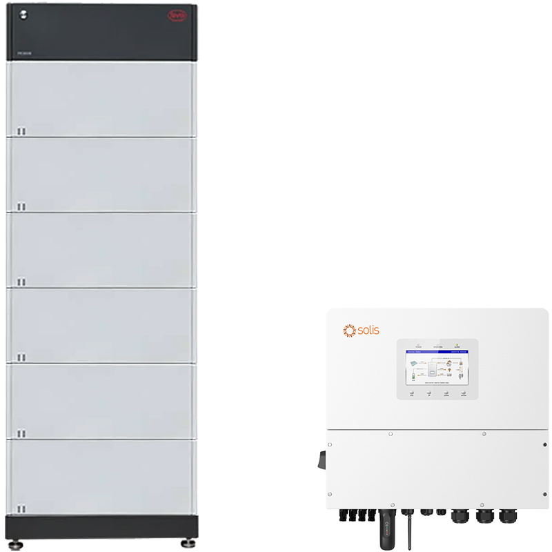 Solis S6 30kW 3Ph Hybrid Inverter + BYD 16.5 (HVM) with emergency power