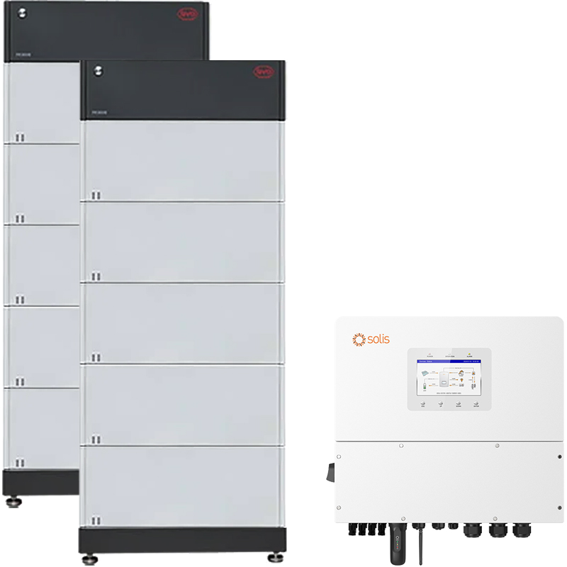 Solis S6 30kW 3Ph Hybrid Inverter + BYD 27.6 (HVM) with emergency power