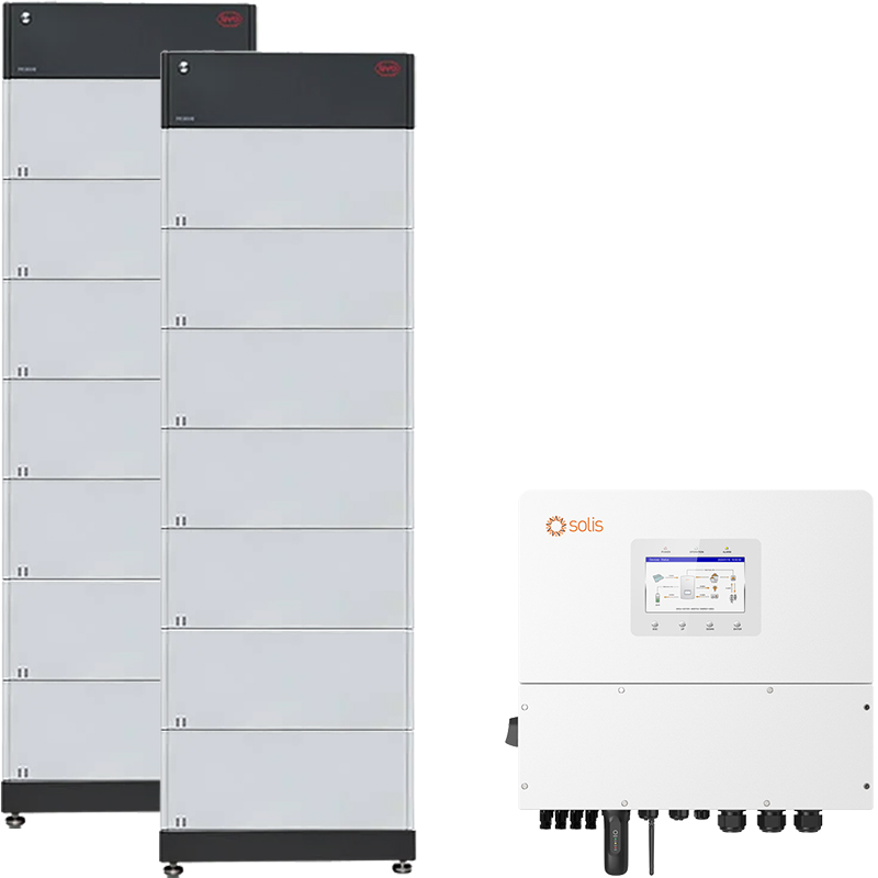 Solis S6 40kW 3Ph Hybrid Inverter + BYD 38.6 (HVM) with emergency power
