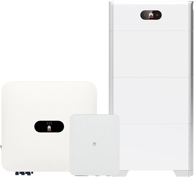 Huawei SUN2000-5K-MAP0 + LUNA2000-15-S0 (15 kWh) Backup power functionality + SA4H-A02