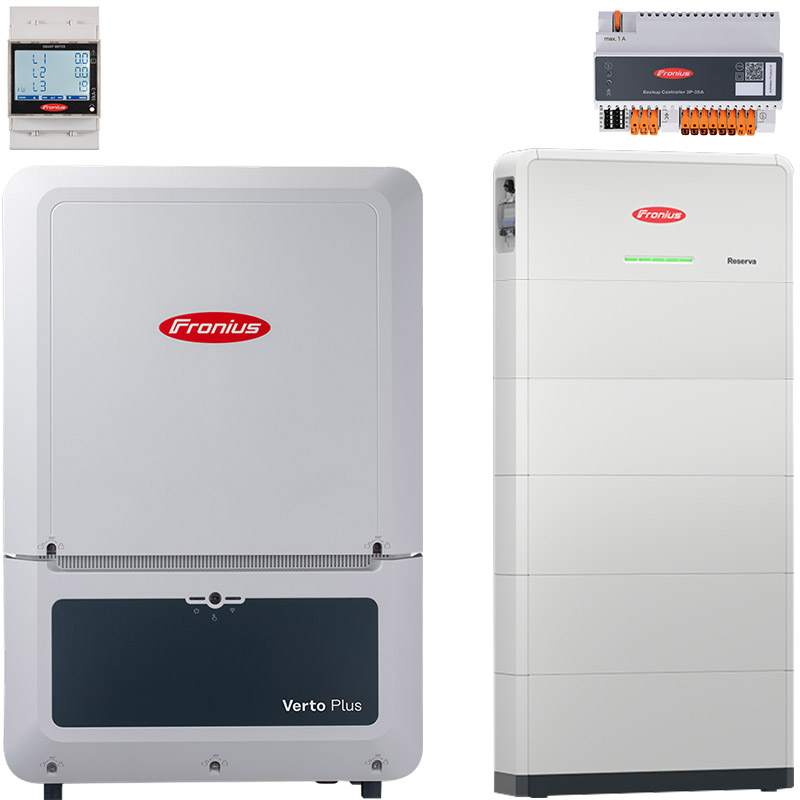 Fronius Verto 15 Plus + Reserva 15,8 with emergency power