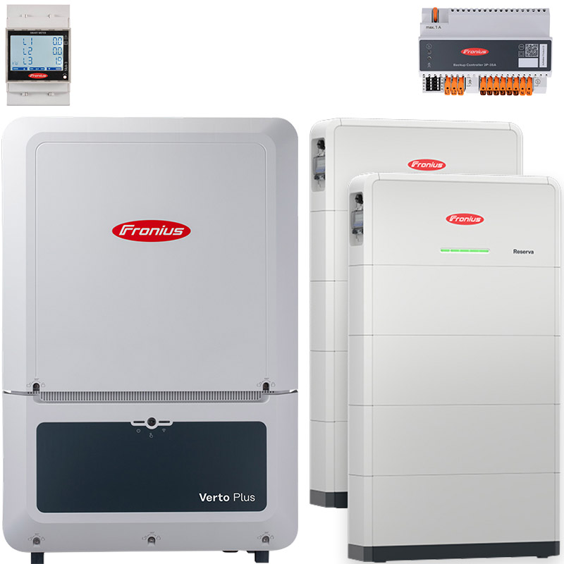 Fronius Verto 20 Plus + Reserva 25,2 with emergency power
