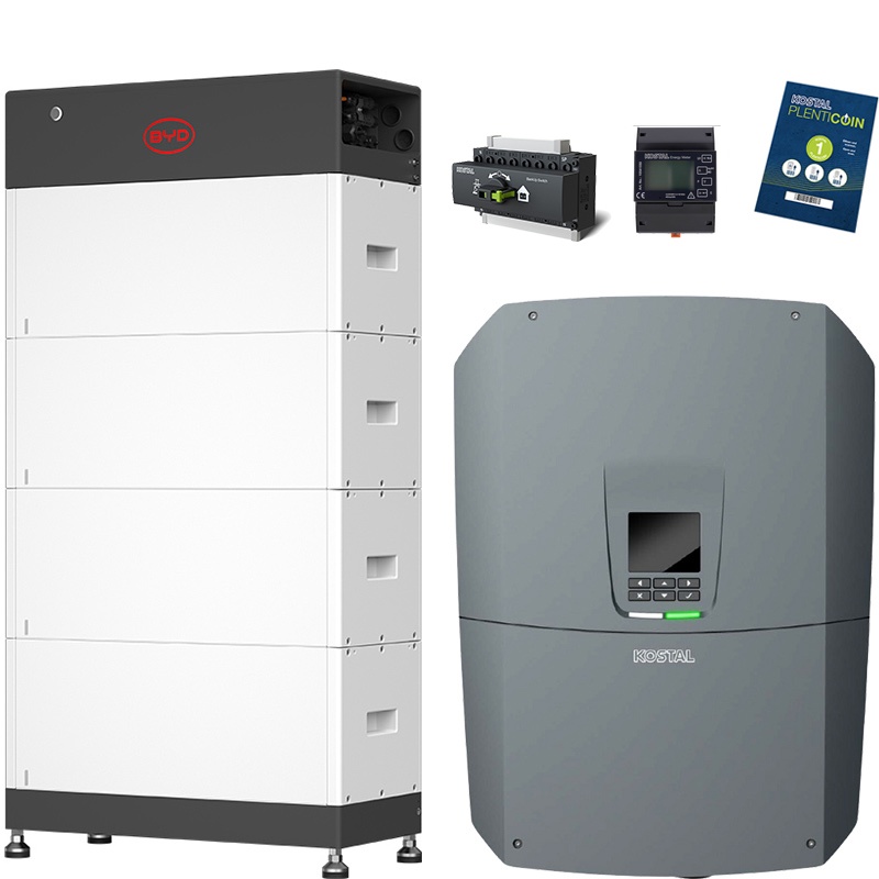 KOSTAL PLENTICORE S G3 7,0 kW + BYD 10,2 kWh (HVS+) with emergency power