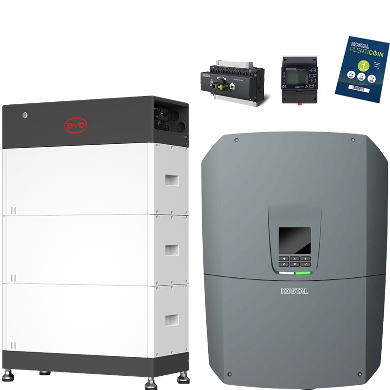 KOSTAL PLENTICORE S G3 10,0 kW + BYD 8,3 kWh (HVM+) with backup