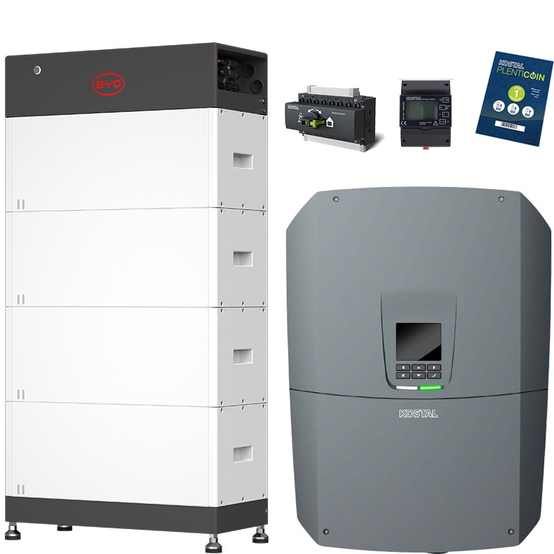 KOSTAL PLENTICORE S G3 10,0 kW + BYD 11,0 kWh (HVM+) with backup