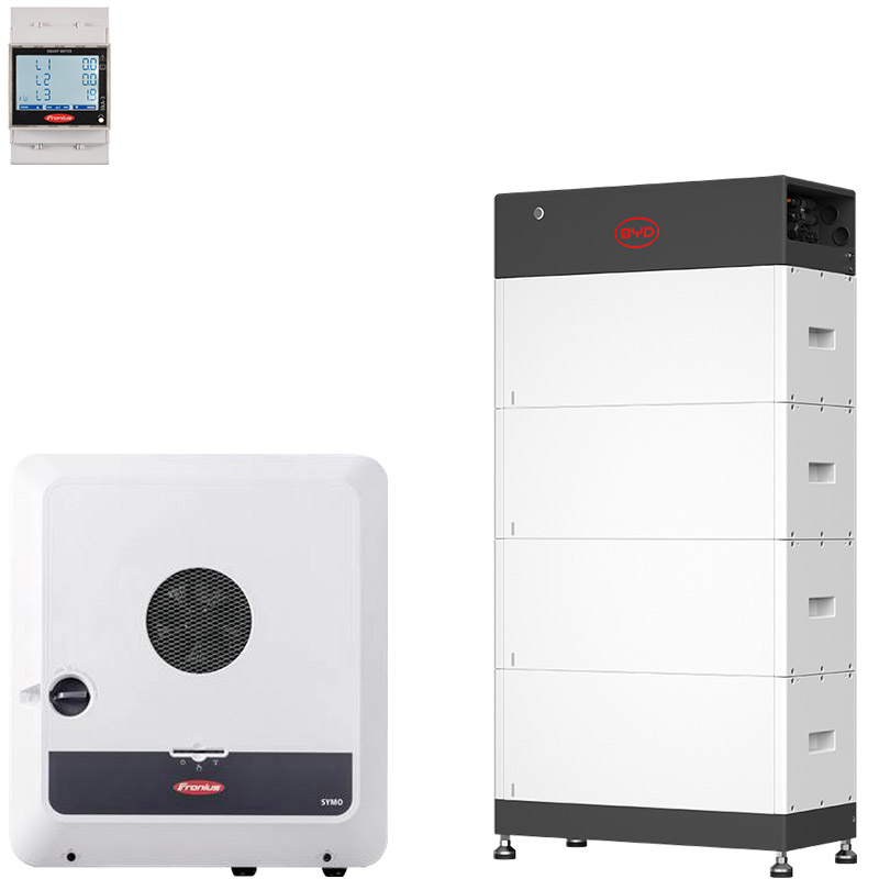Fronius Symo GEN24 8.0 + BYD 10.2 (HVS+)