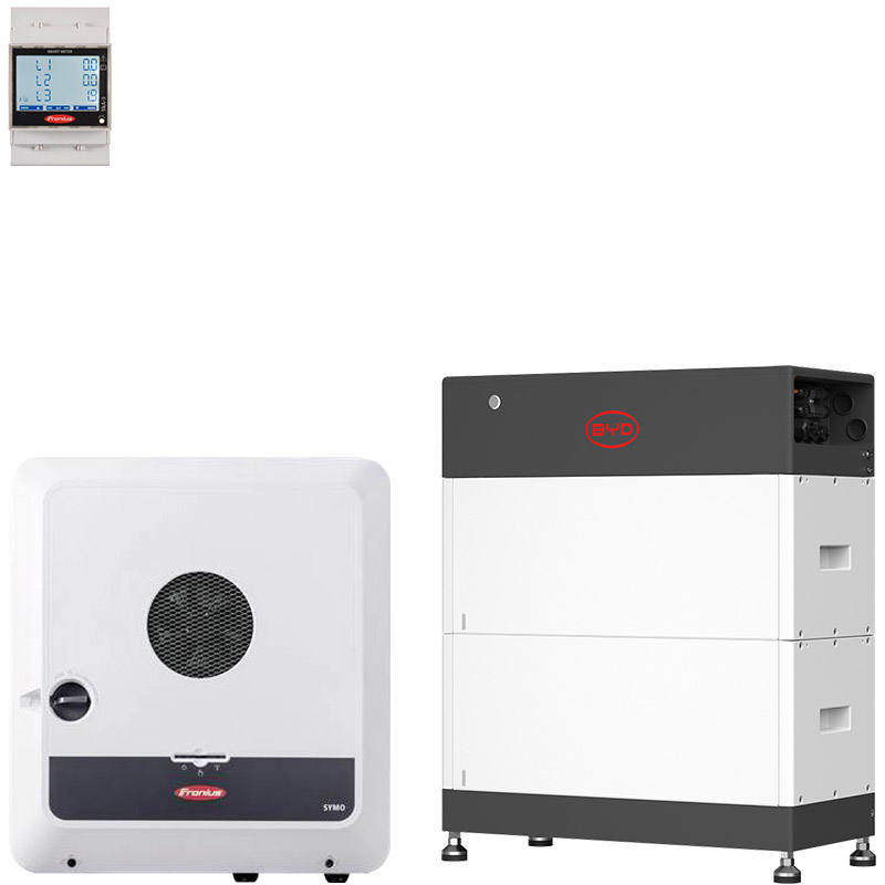Fronius Symo GEN24 10.0 + BYD 5.1 (HVS+)