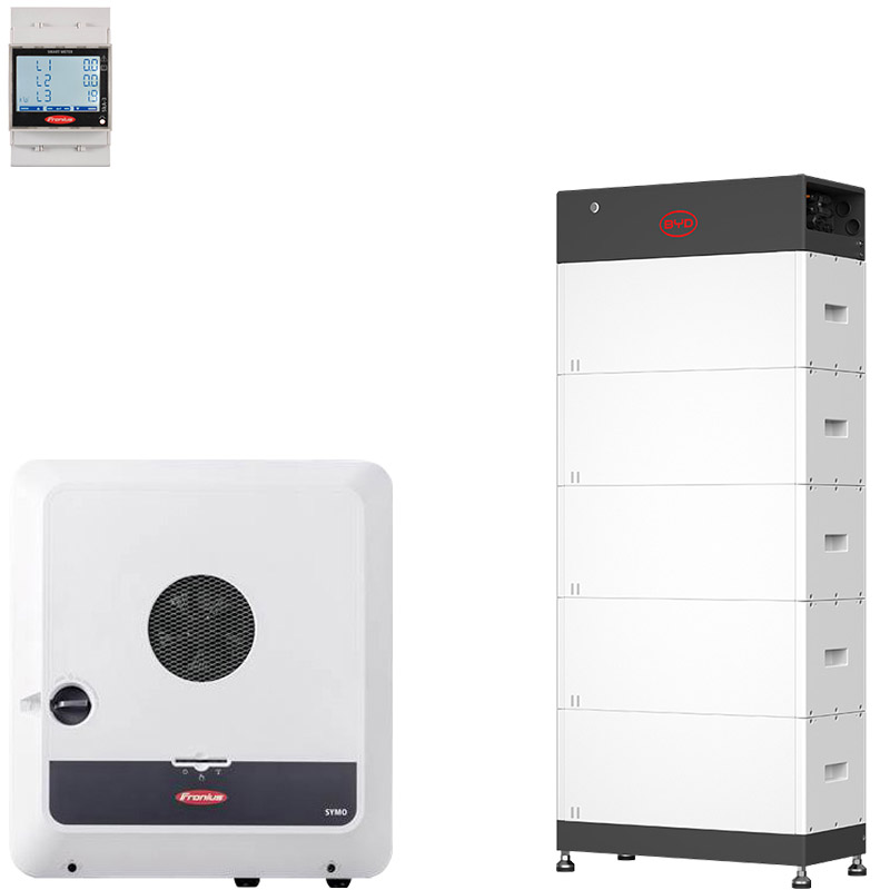 Fronius Symo GEN24 10.0 + BYD 13.8 (HVM+)