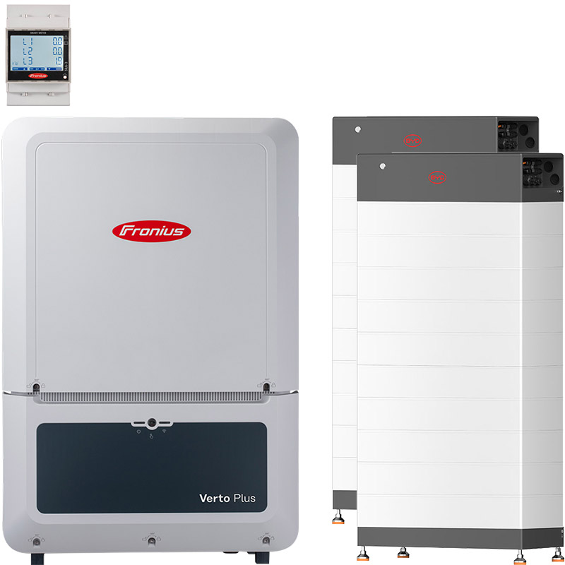 Fronius Verto Plus 20.0 + BYD 59.2 (HVB) twin tower
