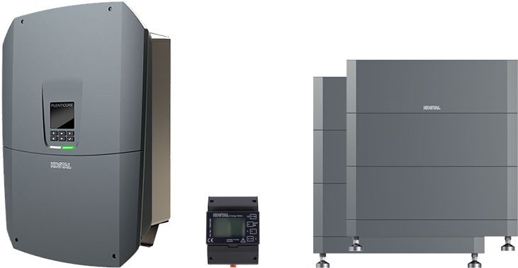 KOSTAL PLENTICORE L G3 15.0 + HELIVOR 12.8 twin tower