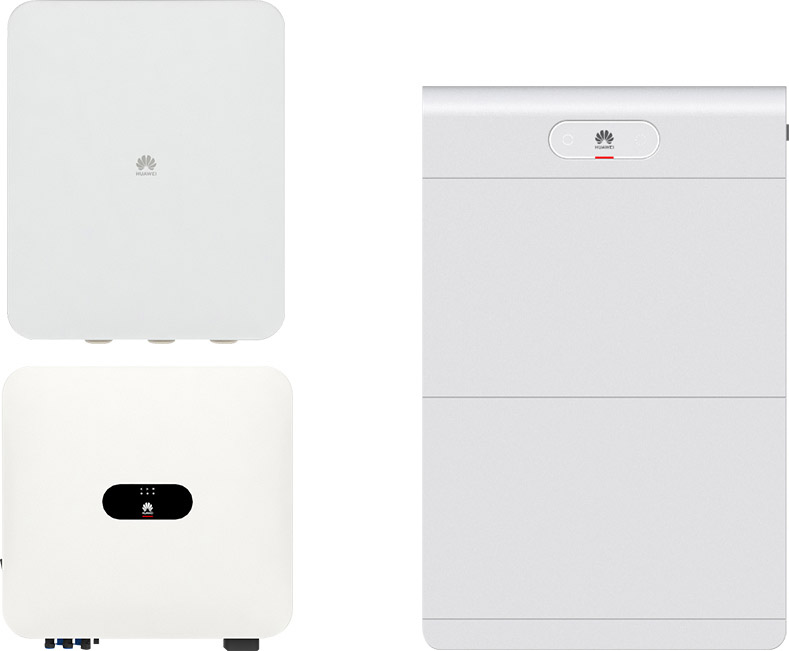 Huawei SUN2000-8K-MAP0 + LUNA2000-10kWh-S1 (10 kWh) with emergency power + SA4H-A02