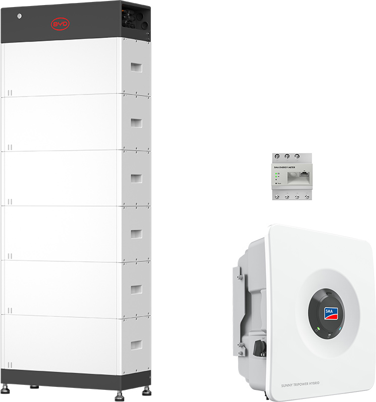 SMA Sunny Tripower Hybrid X 12 + BYD 16,6 kWh (HVM+)