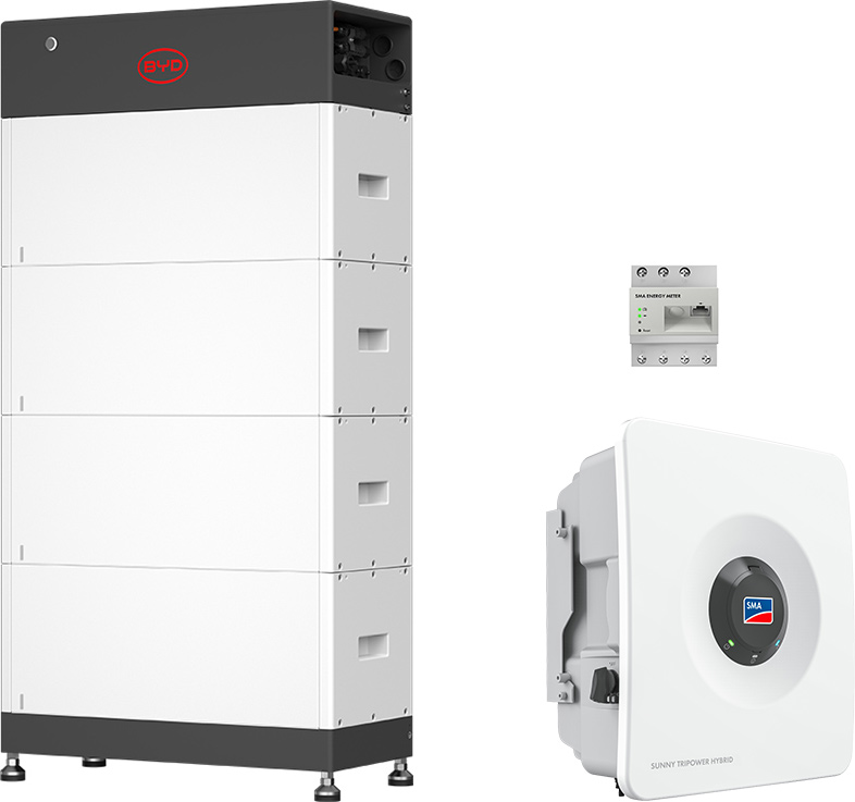 SMA Sunny Tripower Hybrid X 8 + BYD 10,2 kWh (HVS+)