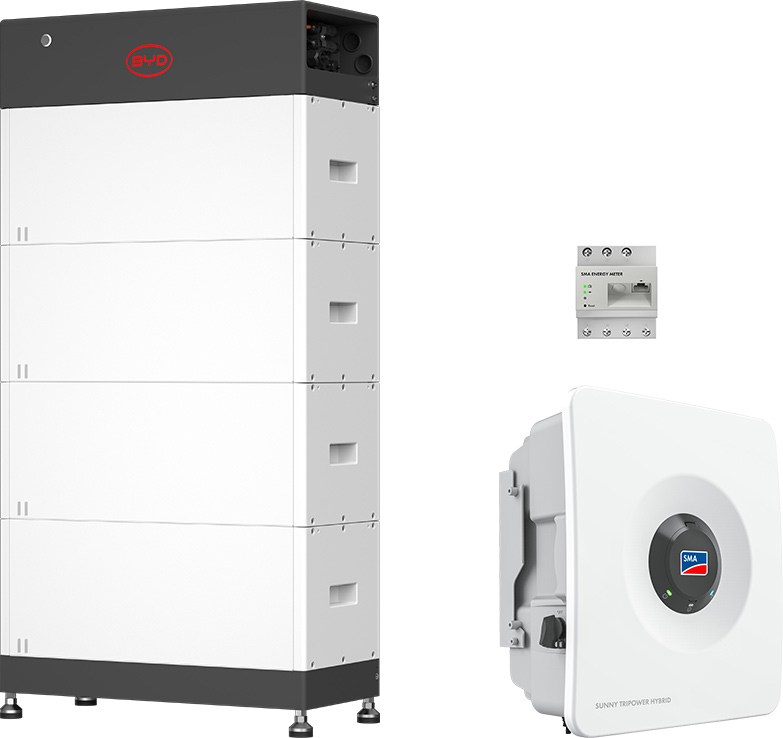 SMA Sunny Tripower Hybrid X 10 + BYD 11,0 kWh (HVM+)