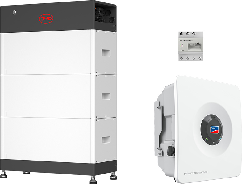 SMA Sunny Tripower Hybrid X 12 + BYD 7,7 kWh (HVS+)