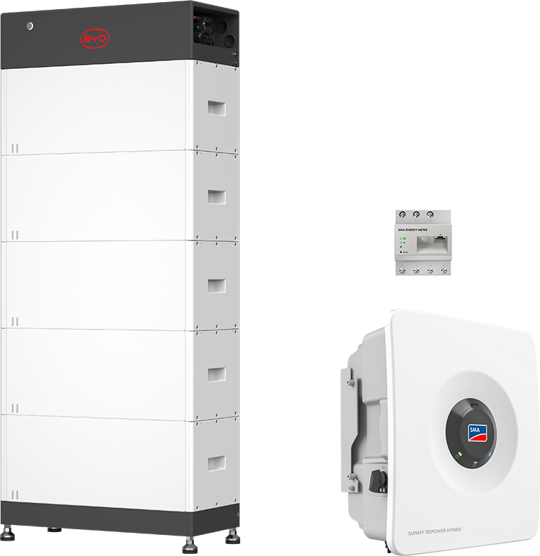SMA Sunny Tripower Hybrid X 12 + BYD 13,8 kWh (HVM+)