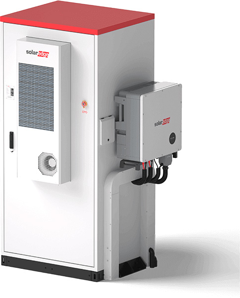 SolarEdge CSS - OD: 50 kW + 102,4 kWh