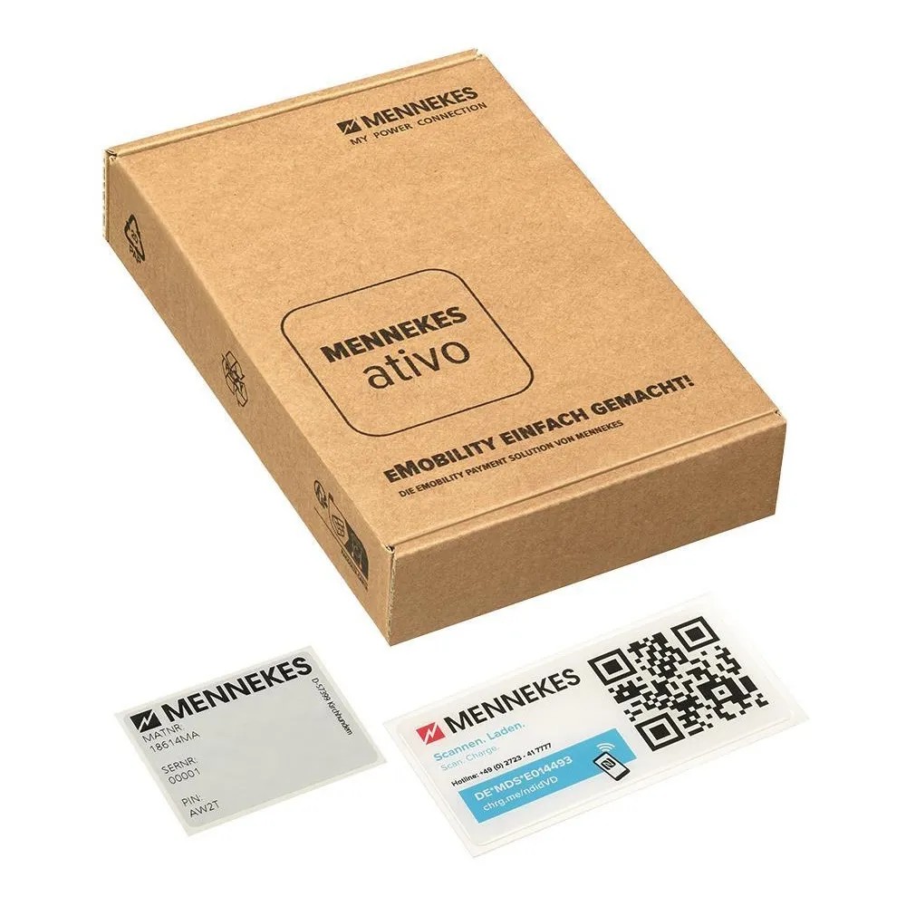 Mennekes ativo 4Business Paket ohne SIM-Karte