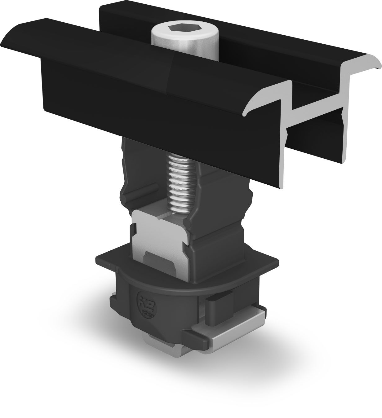 K2 Clamp Set Universal middle clamp 25-40mm, schwarz