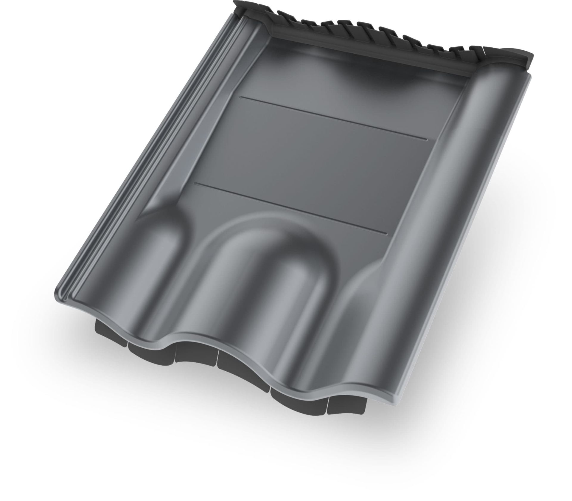 K2 4Tile Metal replacement tiles, grey