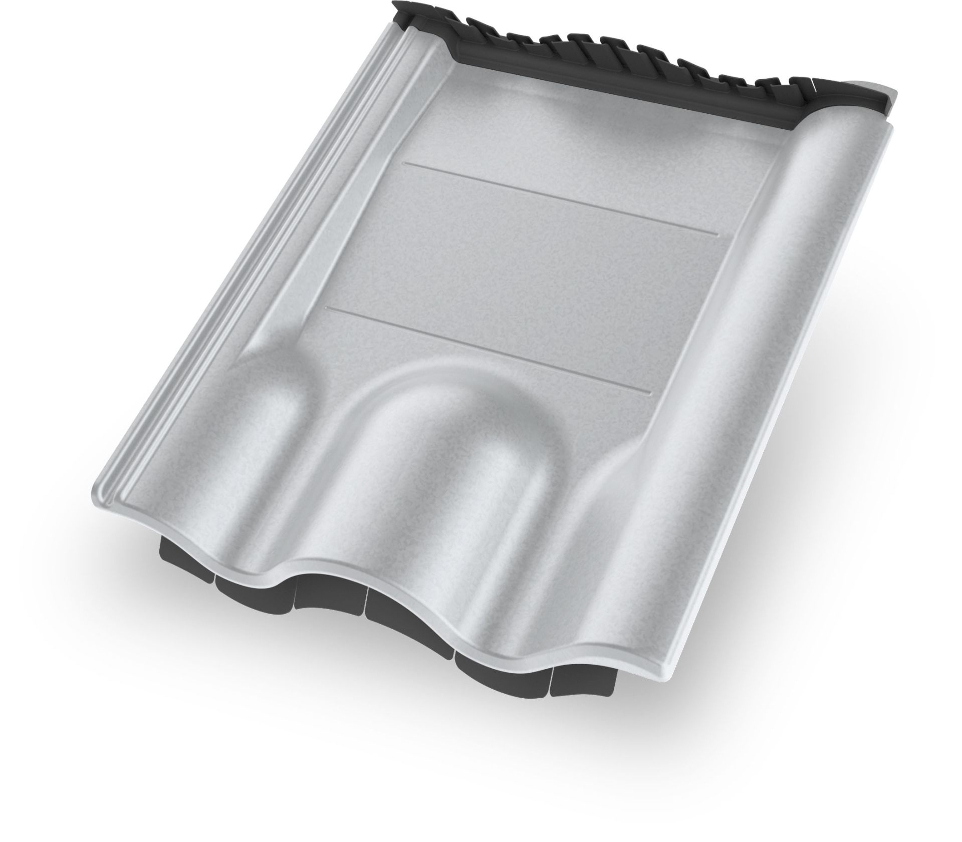 K2 4Tile Metal Replacement Tiles, galvanised