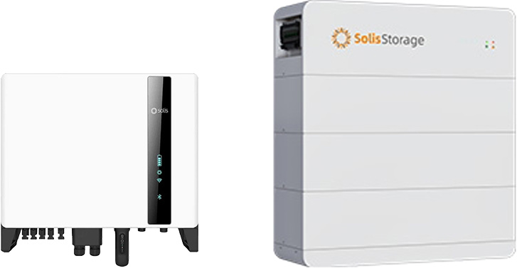 Solis S6 12 KW 3Ph Hybrid Inverter inkl. Smart Meter + FlexHome 15 kWh with emergency power