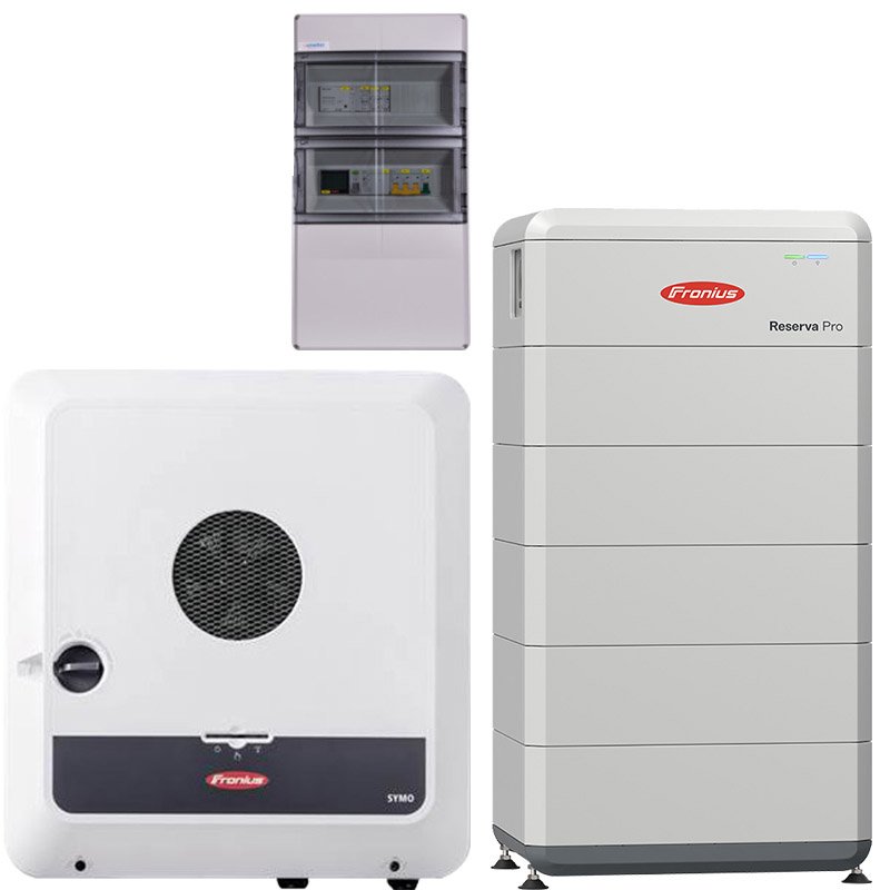 Fronius Symo GEN24 10.0 kW Plus + Reserva Pro 20.0 with backup