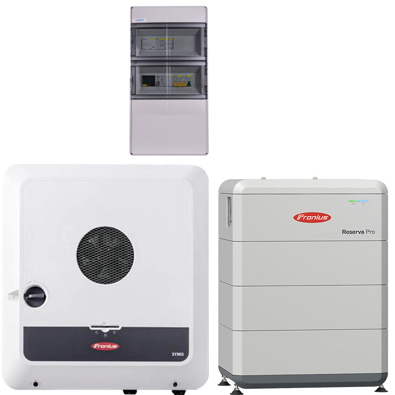 Fronius Symo GEN24 12.0 kW Plus + Reserva Pro 12.0 with backup