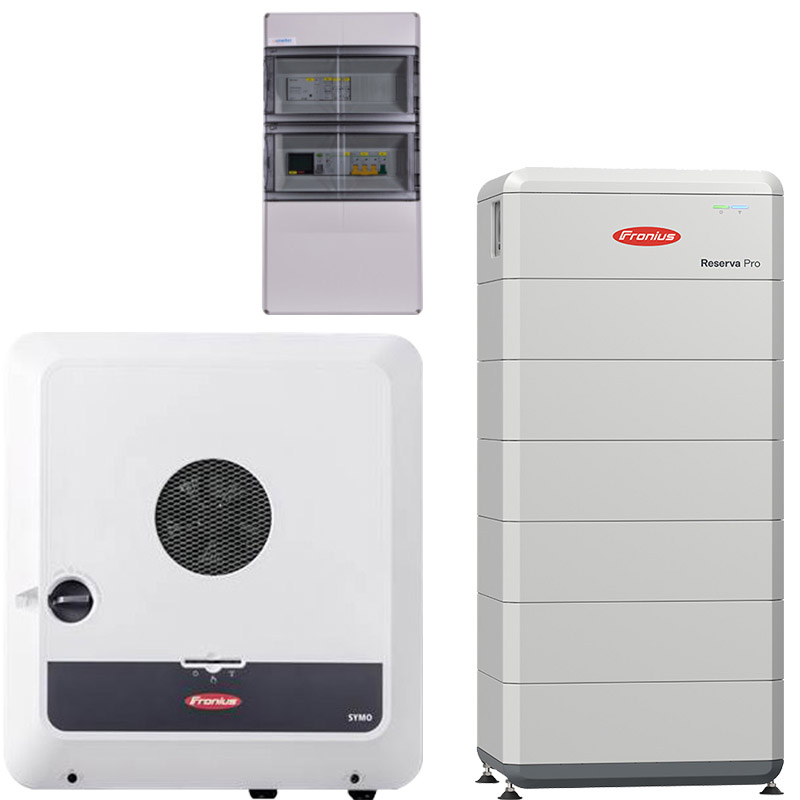 Fronius Symo GEN24 12.0 kW Plus + Reserva Pro 24.0 with backup