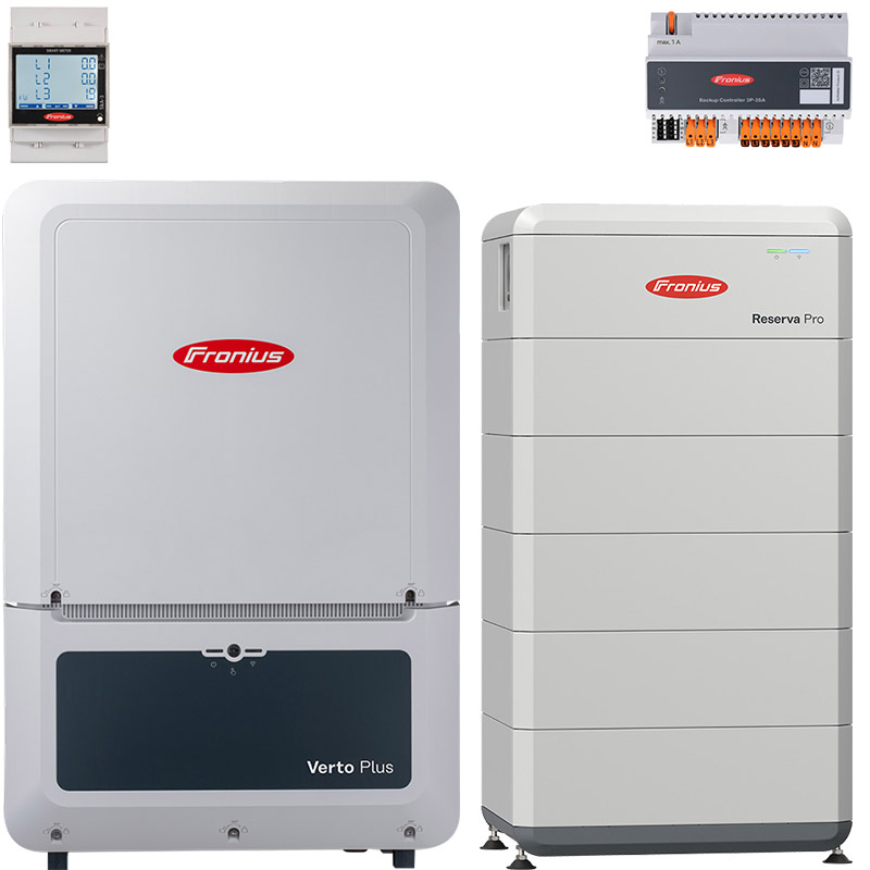 Fronius Verto 20 Plus + Reserva Pro 20.0 with backup power