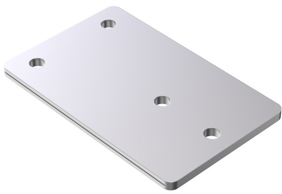 AEROCOMPACT SN-Verbindungsplatte BR 125x80