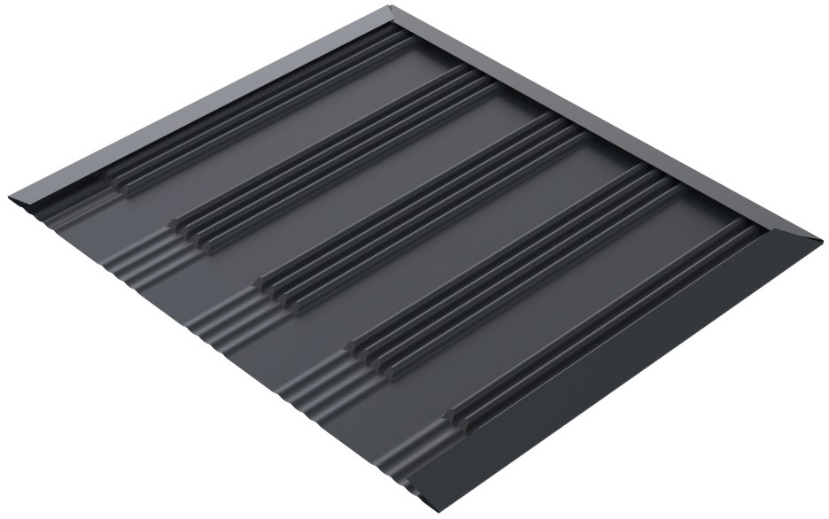 AEROCOMPACT Abdeckblech mittelgroß schwarz