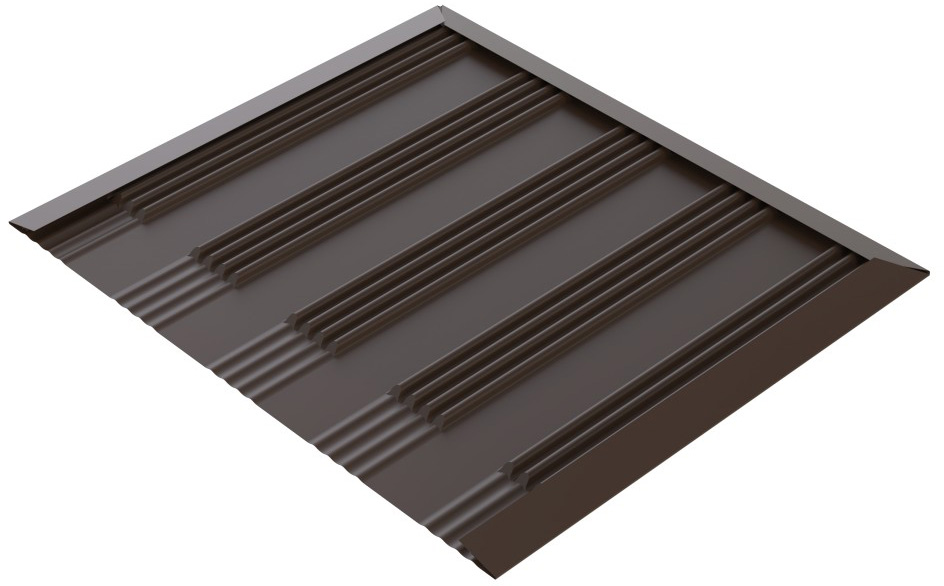 AEROCOMPACT Abdeckblech mittelgroß braun