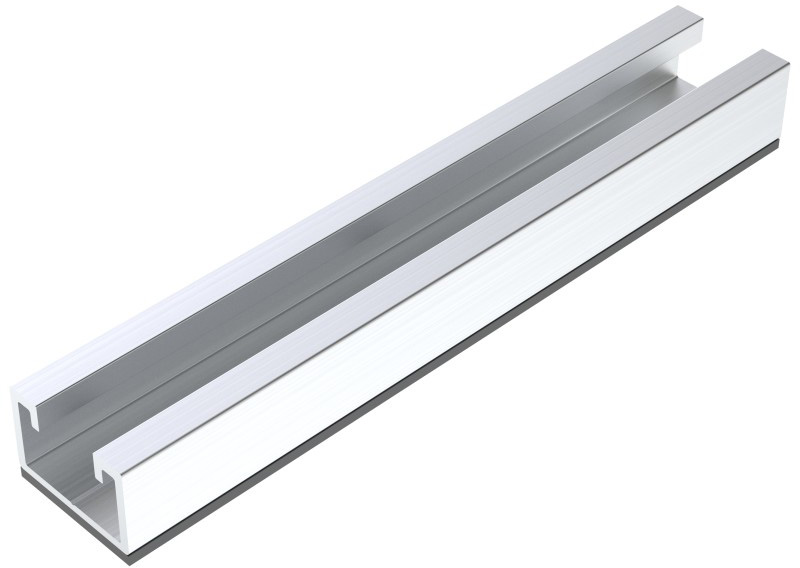 AEROCOMPACT Trapezblech-Kurzschiene 150mm
