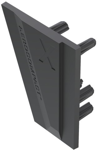 AEROCOMPACT Endkappe links für Schiene X50