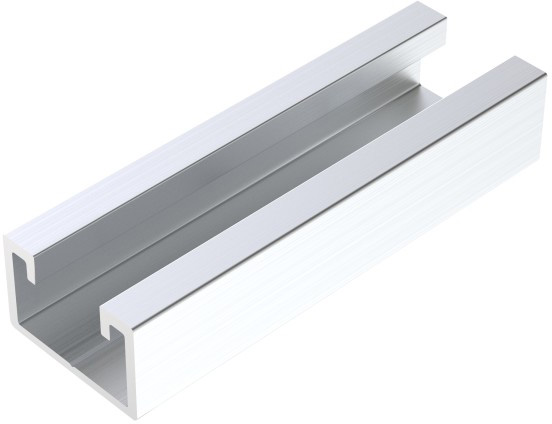 AEROCOMPACT Kurzschiene 80mm für Falzklemme