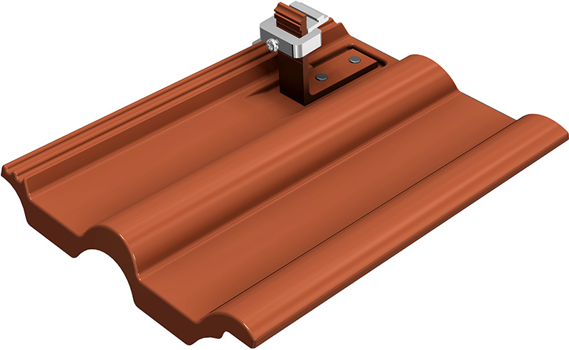 SL Rack Delta-Plate for Frankfurter Pfanne, brick red RAL 8004
