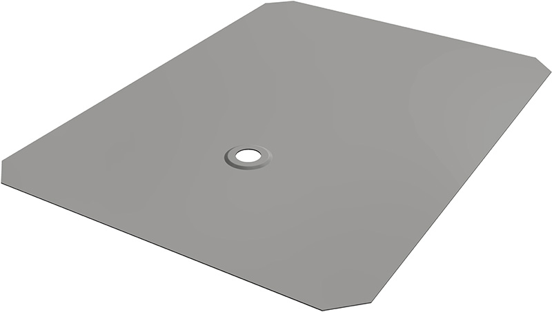 SL Rack Slate Roof Replacement Plate 200x270mm