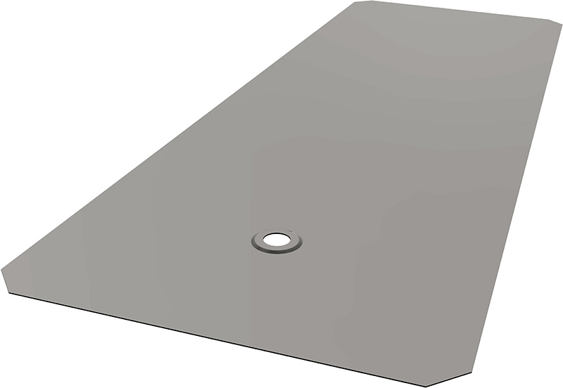 SL Rack Slate Roof Replacement Plate 200x580mm