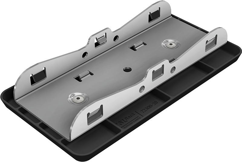 SL Rack Fast Flat - Base Plate HDPE - 100 mm x 200 mm