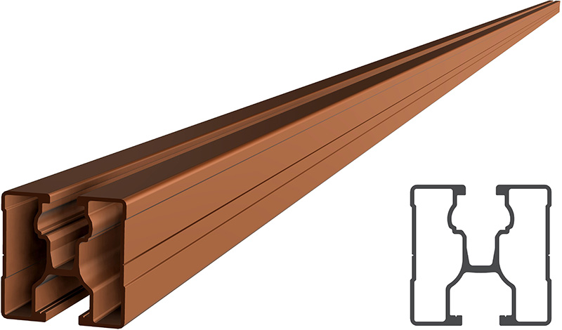 SL Rack RAIL 40 - 2400 mm - custom colour